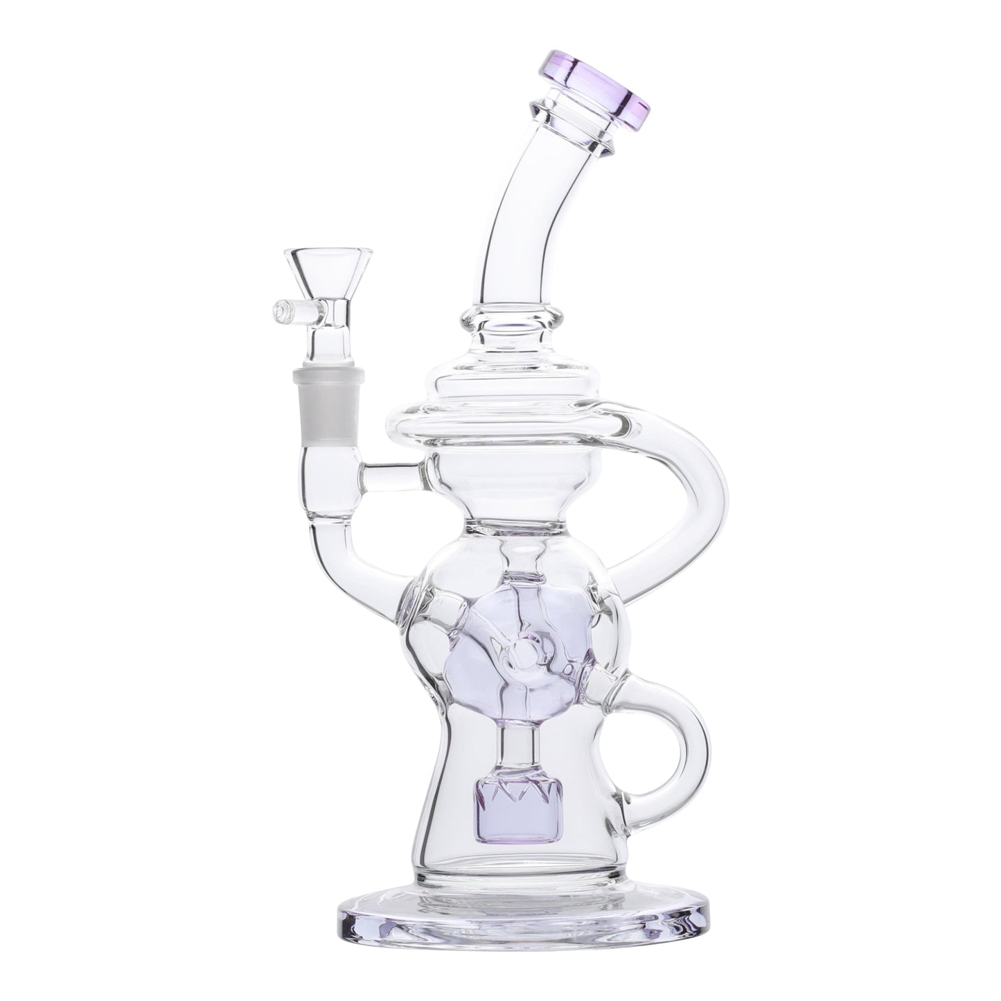 YX Centrifugal Recycler Percolator Bong 10in