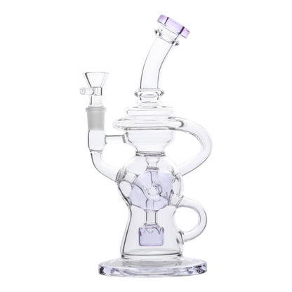 YX Centrifugal Recycler Percolator Bong 10in