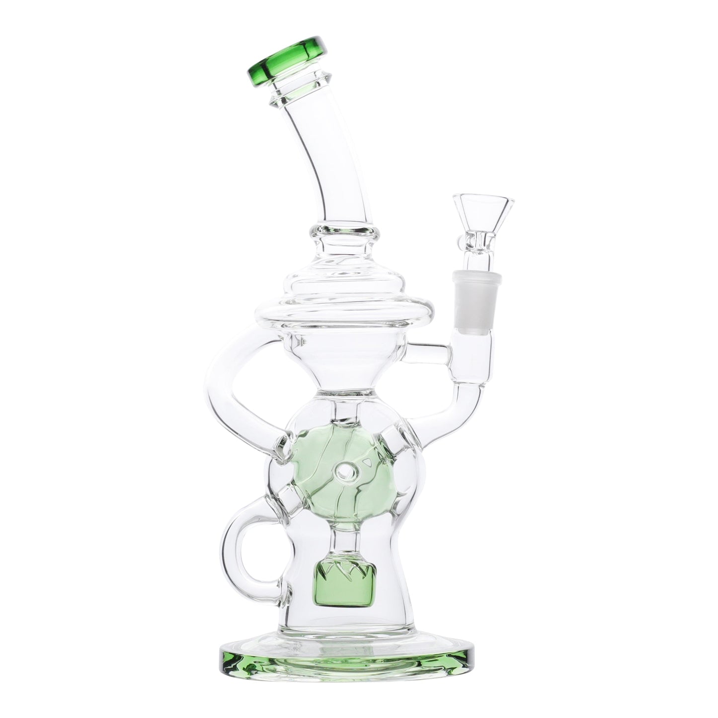 YX Centrifugal Recycler Percolator Bong 10in