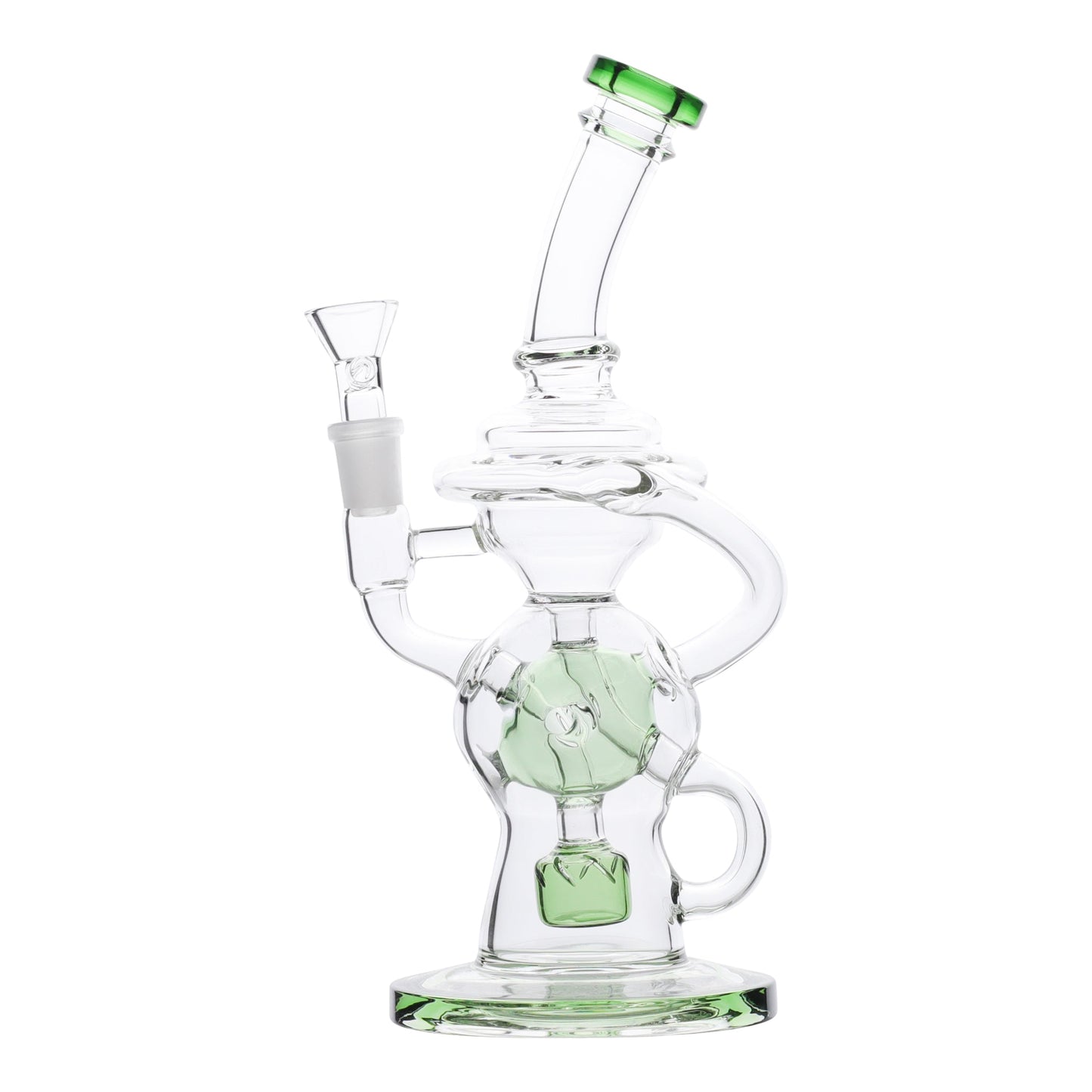YX Centrifugal Recycler Percolator Bong 10in