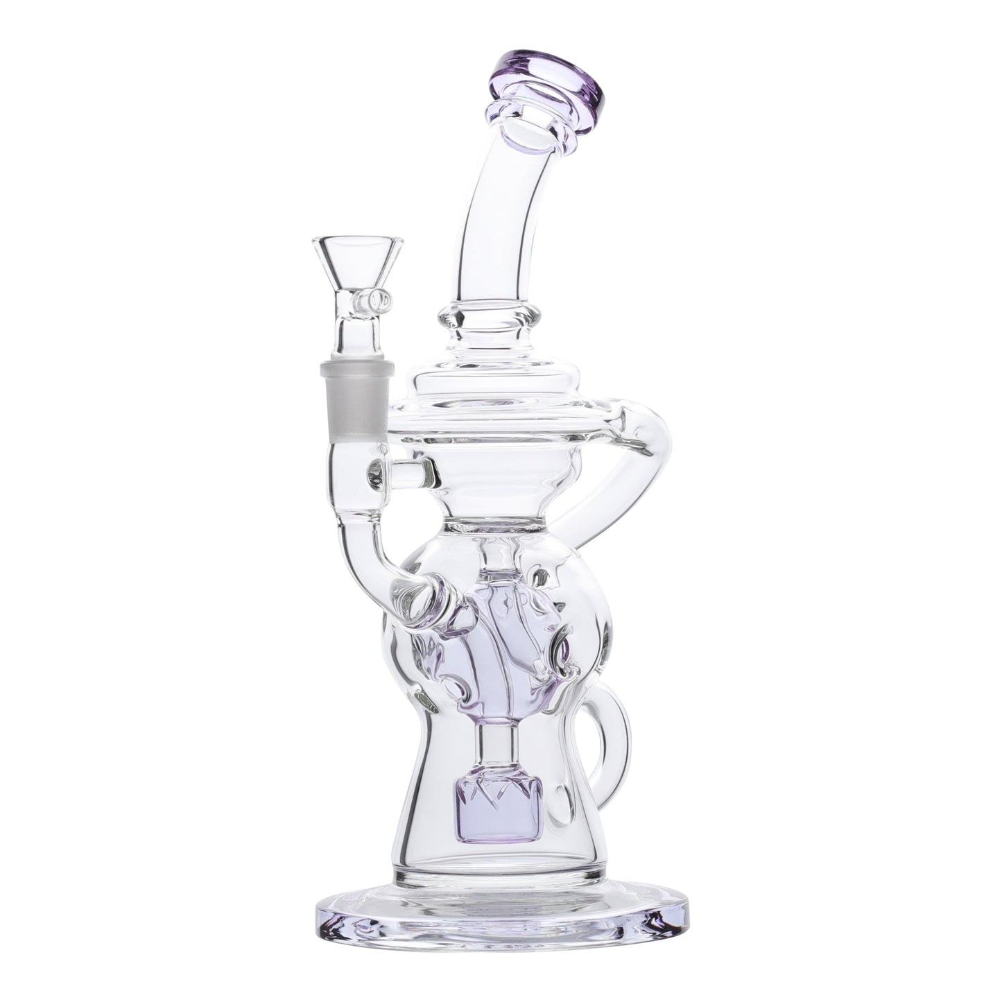 YX Centrifugal Recycler Percolator Bong 10in