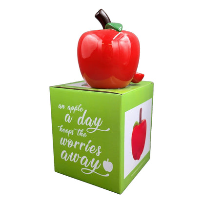 Fashioncraft Ceramic Apple Pipe 5in