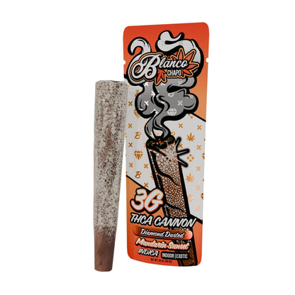 Chapo Blanco THC-A Cannon Diamond Dusted Blunt 3g