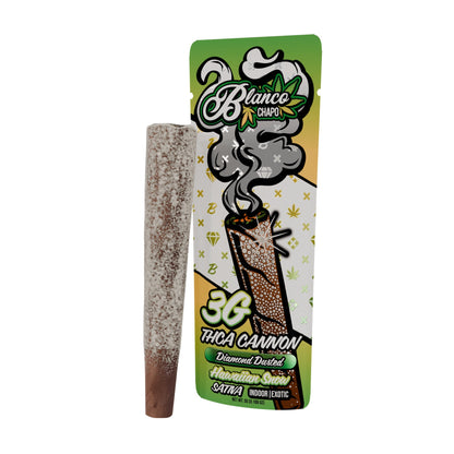 Chapo Blanco THC-A Cannon Diamond Dusted Blunt 3g