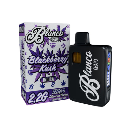 Chapo Blanco THC-A Diamond Batter Vaporizer 2200mg