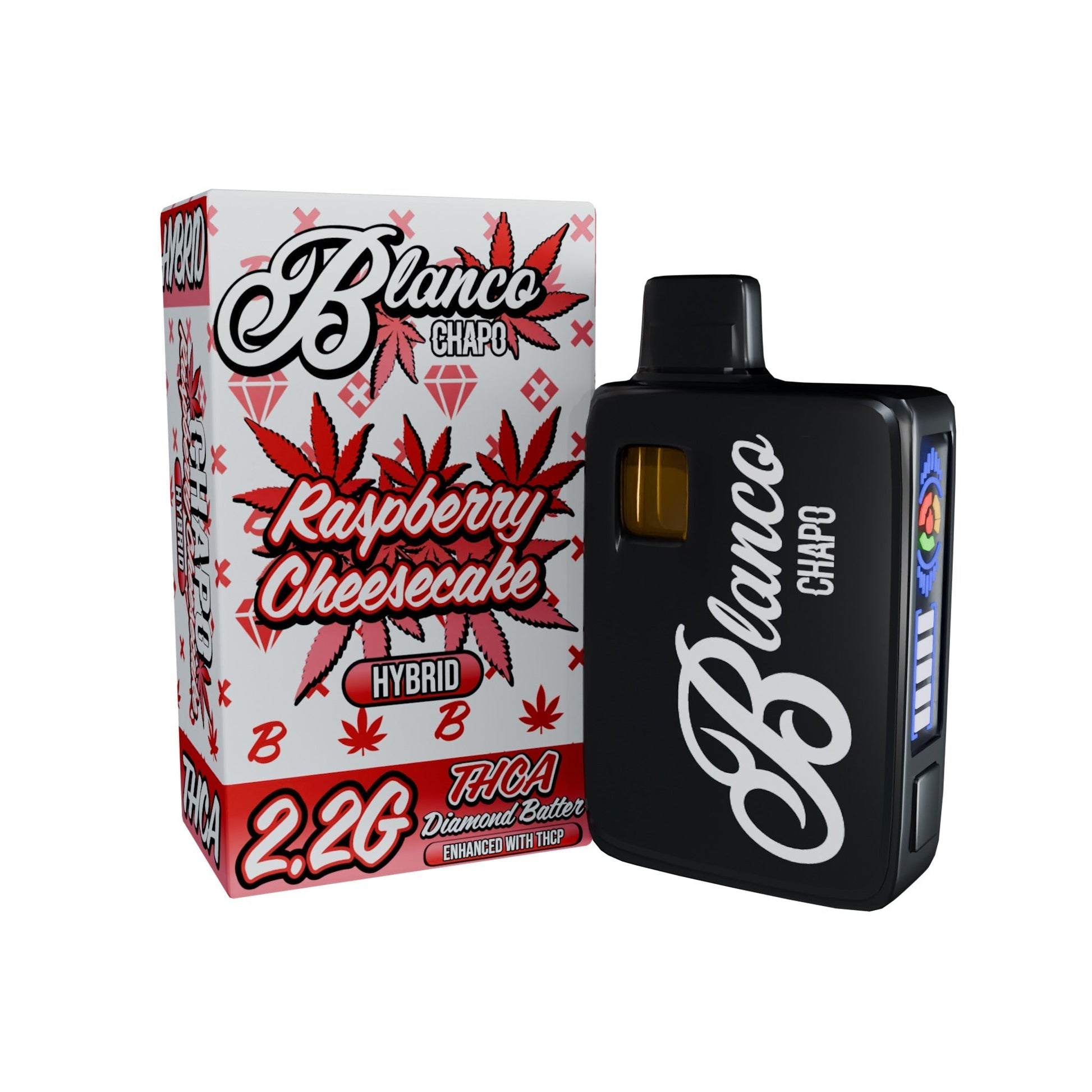 Chapo Blanco THC-A Diamond Batter Vaporizer 2200mg