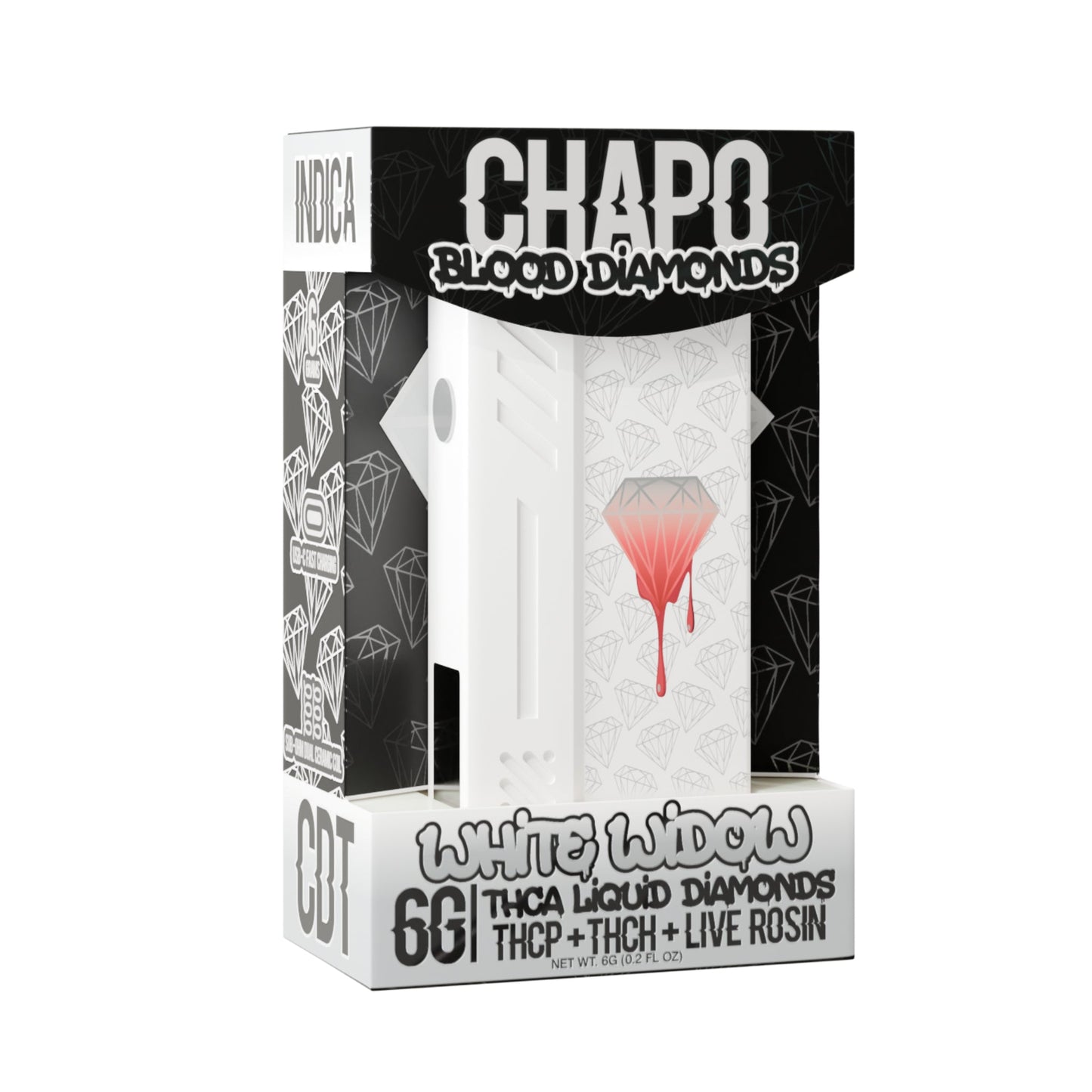 Chapo Liquid Diamonds THC-A Vaporizer 6000mg