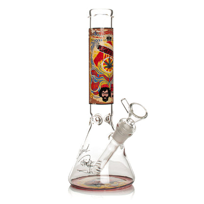 Cheech & Chong Glass 420 Mind Beaker Bong 10in