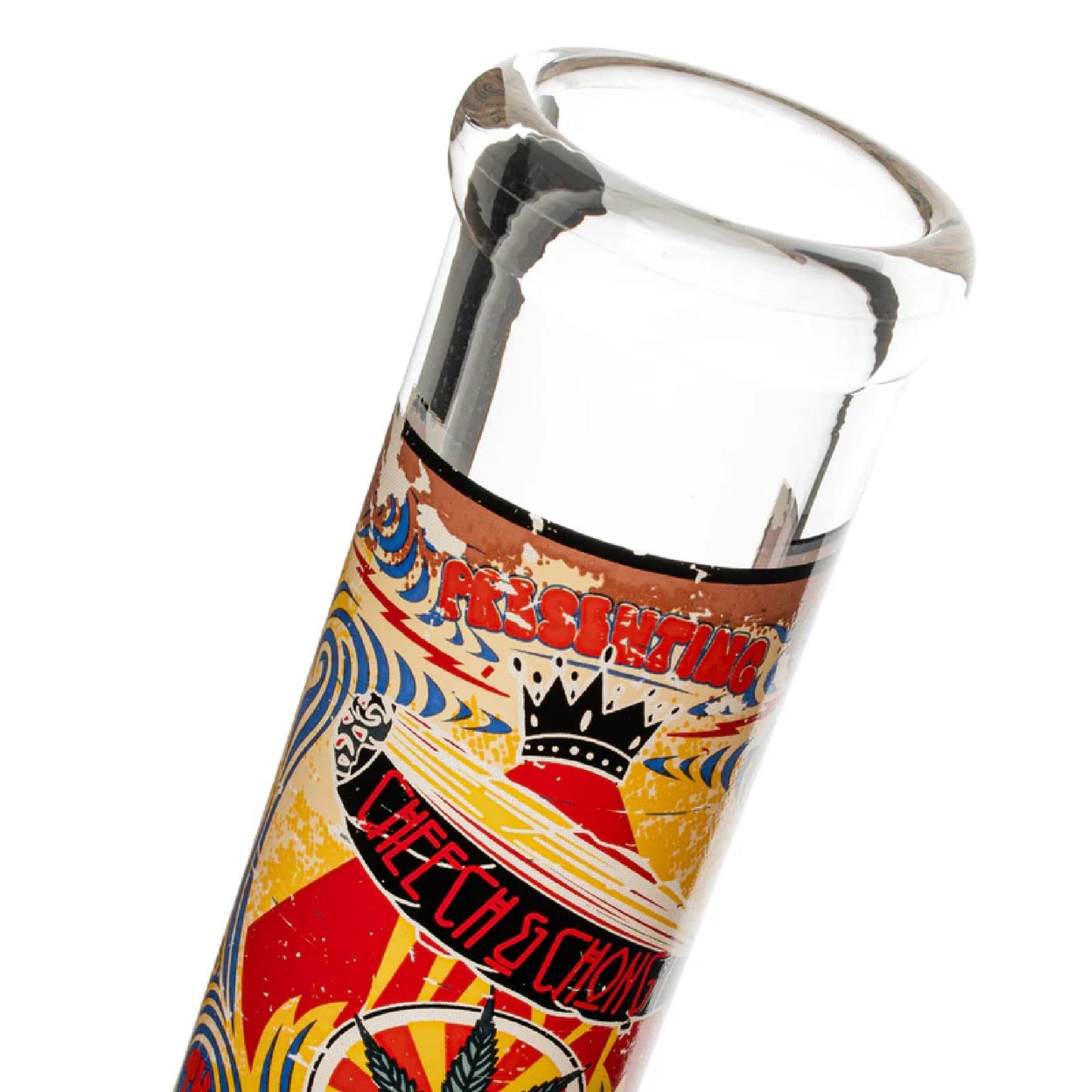 Cheech & Chong Glass 420 Mind Beaker Bong 10in
