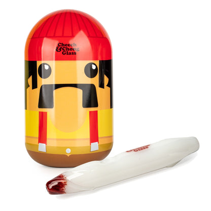 Cheech & Chong Glass Pipe 6in Borosilicate