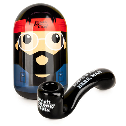Cheech & Chong Glass Pipe 6in Borosilicate