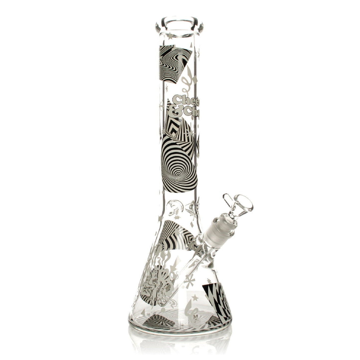 Cheech & Chong Optical Illusion GitD Bong 15in