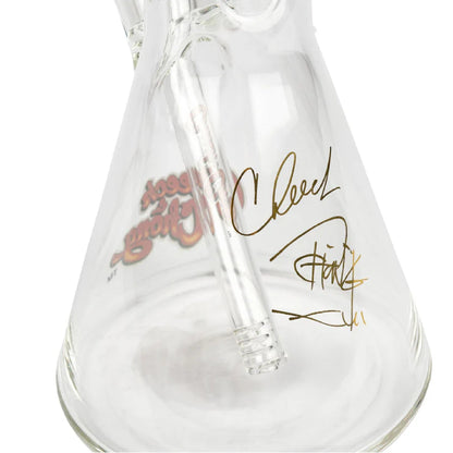 Cheech & Chong Parked Beaker Bong 15in