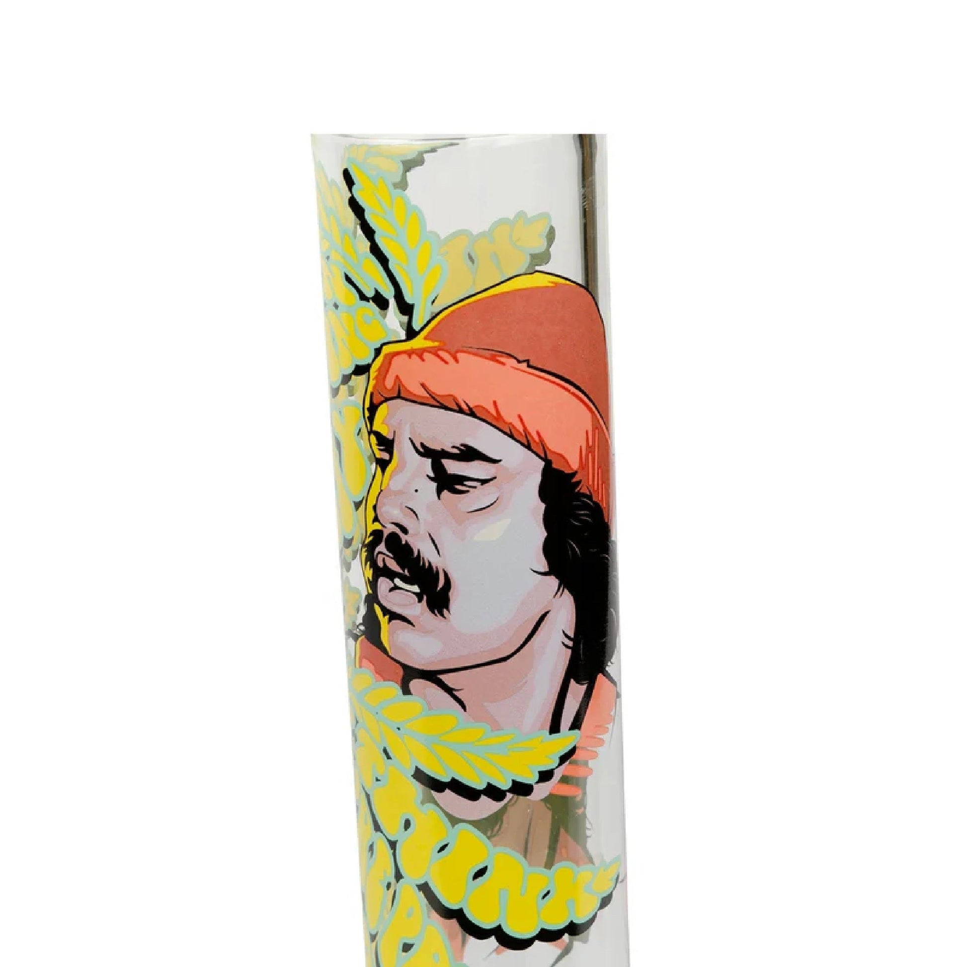 Cheech & Chong Parked Beaker Bong 15in