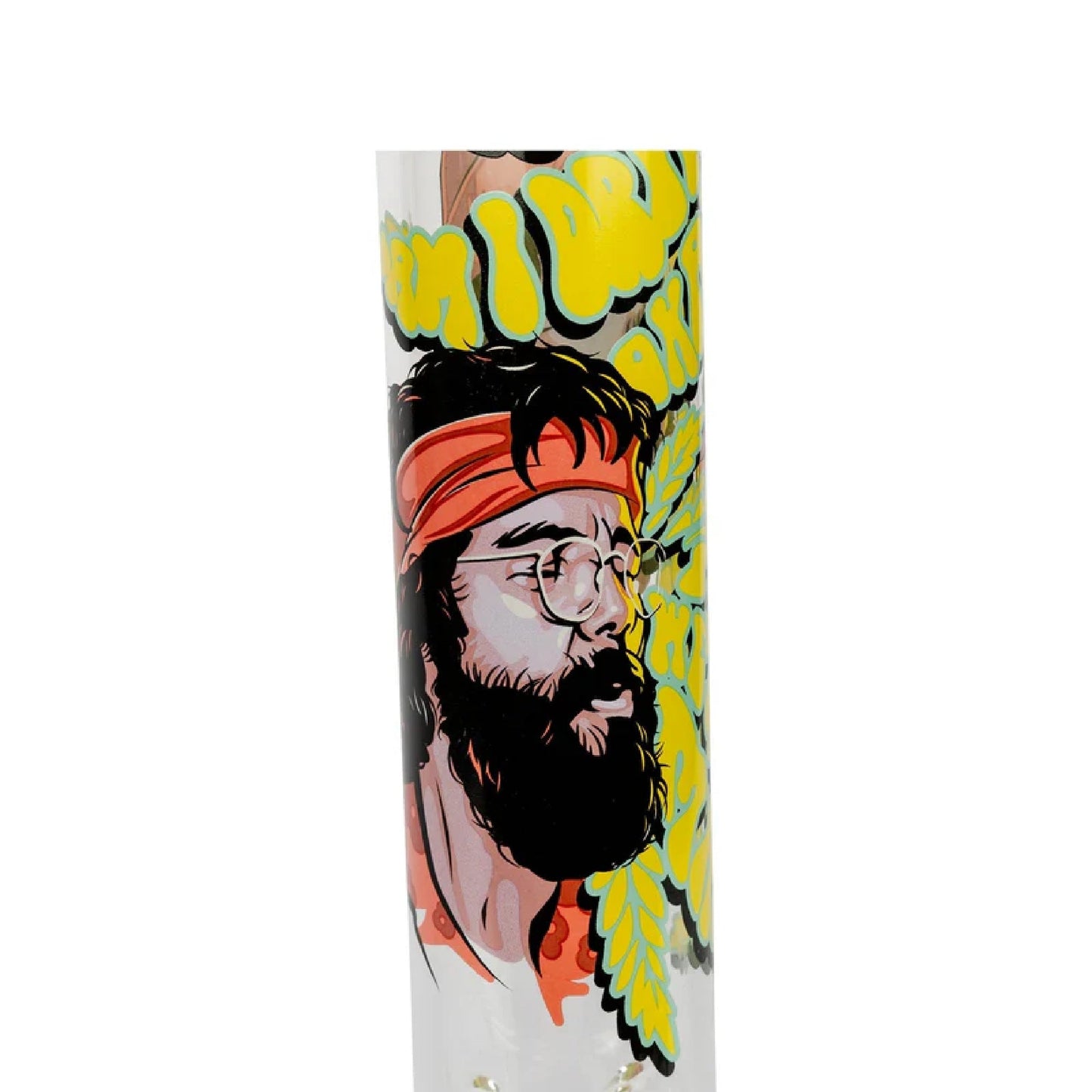 Cheech & Chong Parked Beaker Bong 15in