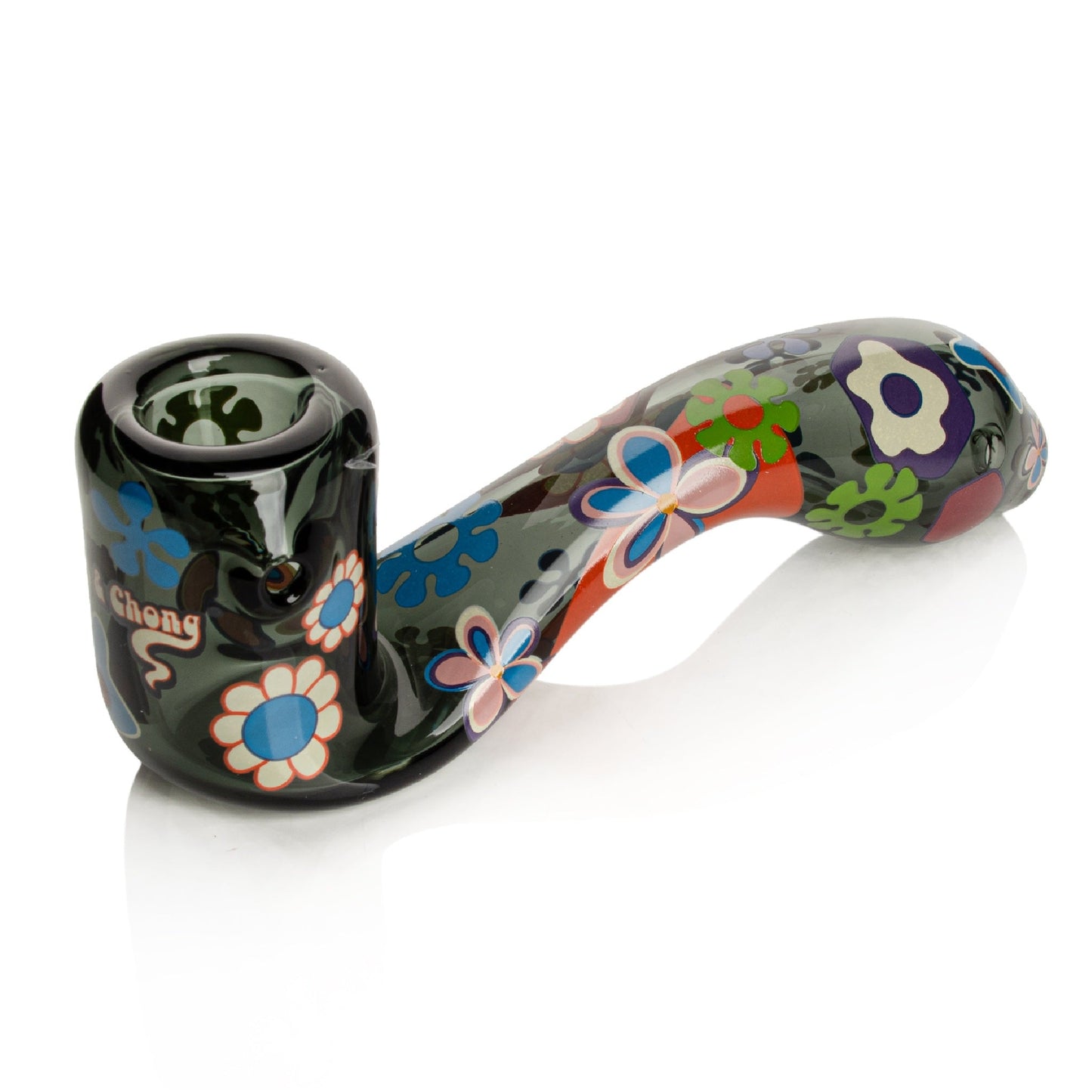 Cheech & Chong Power To The Flower Sherlock Pipe 5in