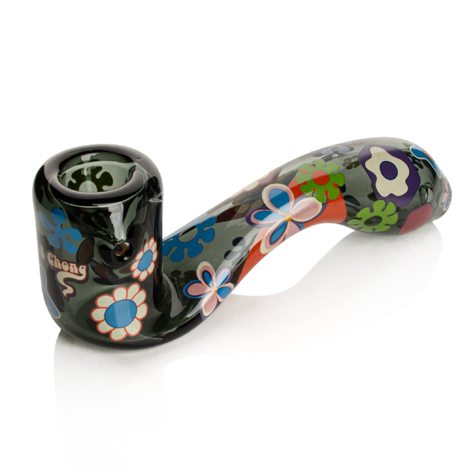 Cheech & Chong Power To The Flower Sherlock Pipe 5in