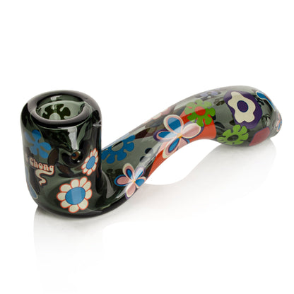 Cheech & Chong Power To The Flower Sherlock Pipe 5in
