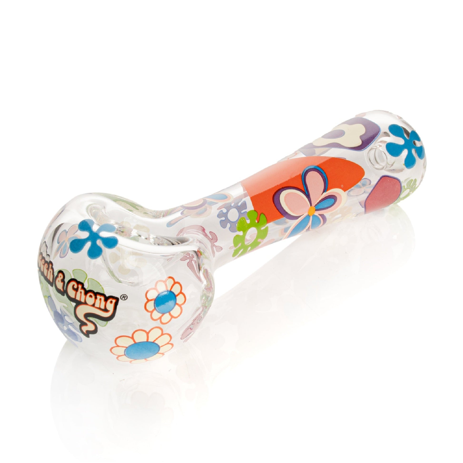 Cheech & Chong Power To The Flower Spoon Pipe 5in