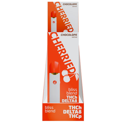Mellow Fellow Cherried Bliss Blend THC-h/Delta 8/THC-P Vaporizer 2000mg