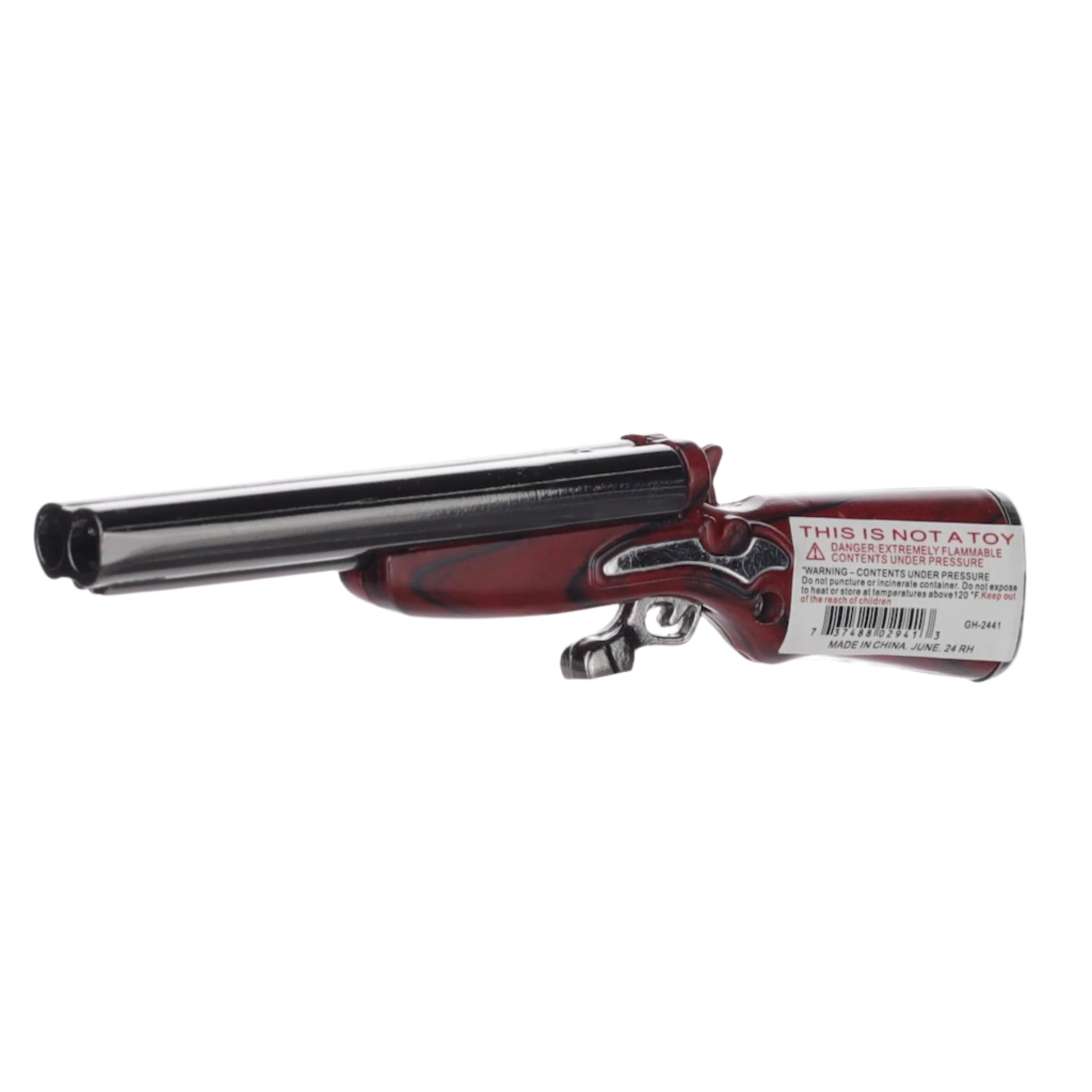 Clickit Double Flame Hunting Gun Lighter Refillable Butane