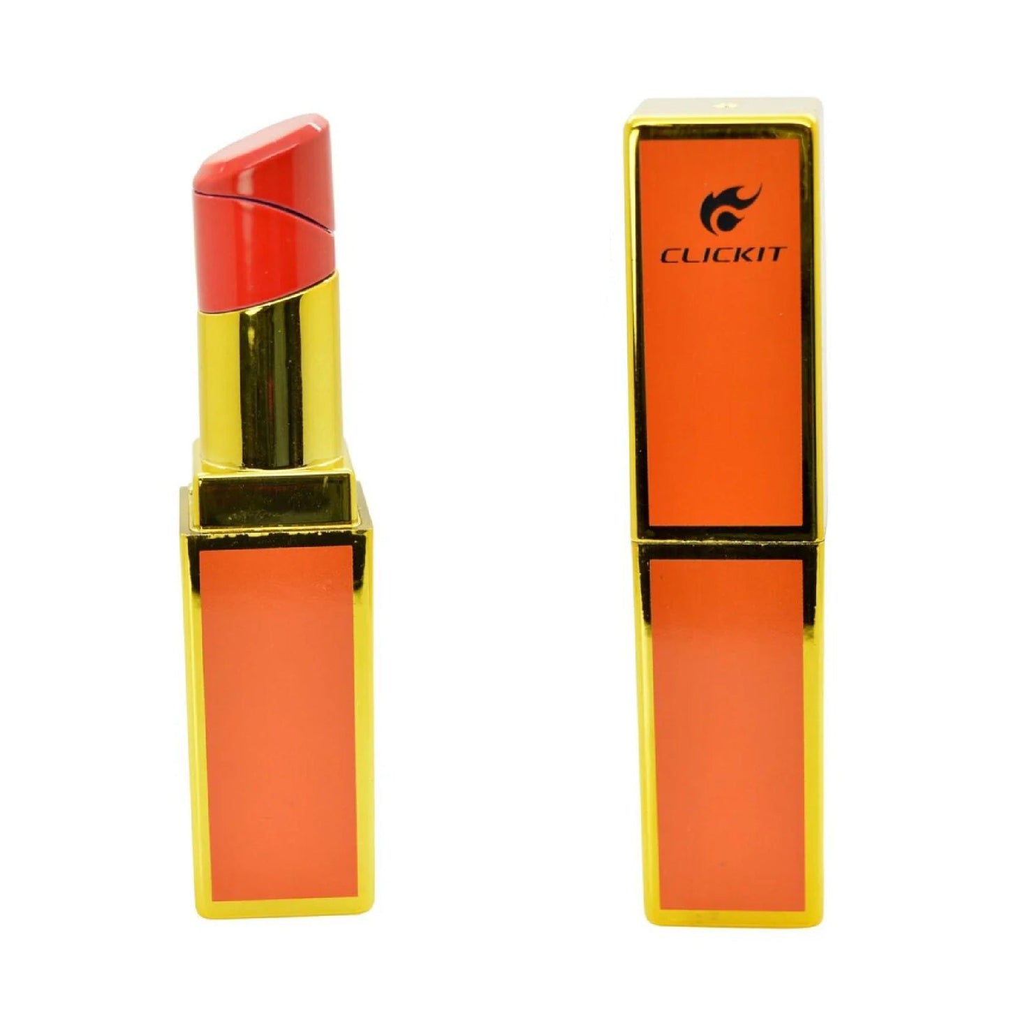 Clickit Lipstick Flame Lighter Butane Refillable