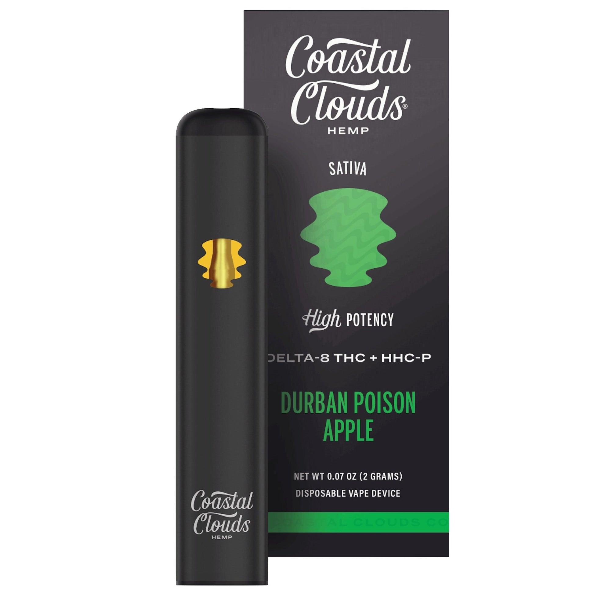 Coastal Clouds High Potency Delta 8 Vaporizer 2000mg