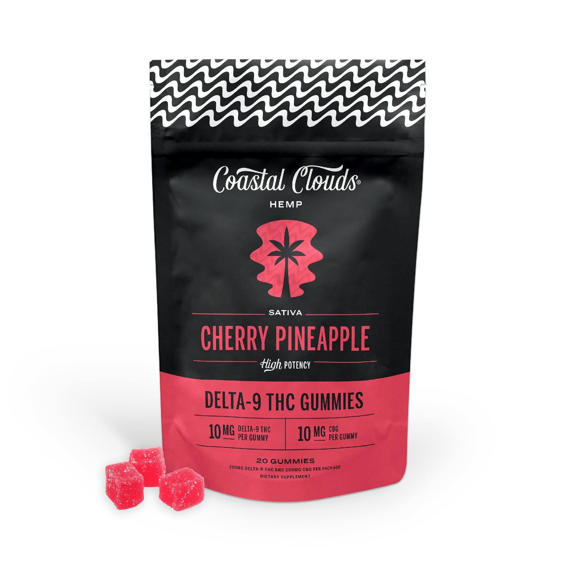 Coastal Clouds High Potency THC D9 Gummies 20ct