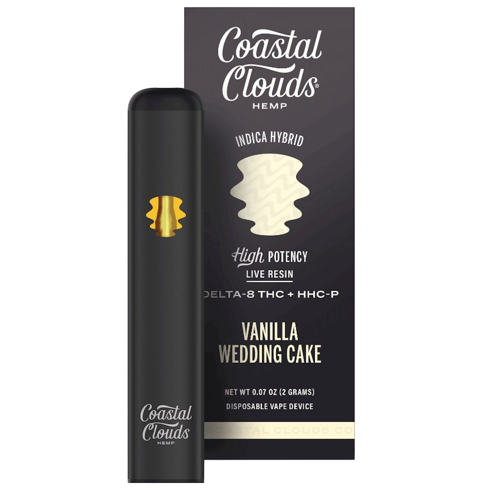 Coastal Clouds Live Resin Delta 8 Vaporizer 2000mg