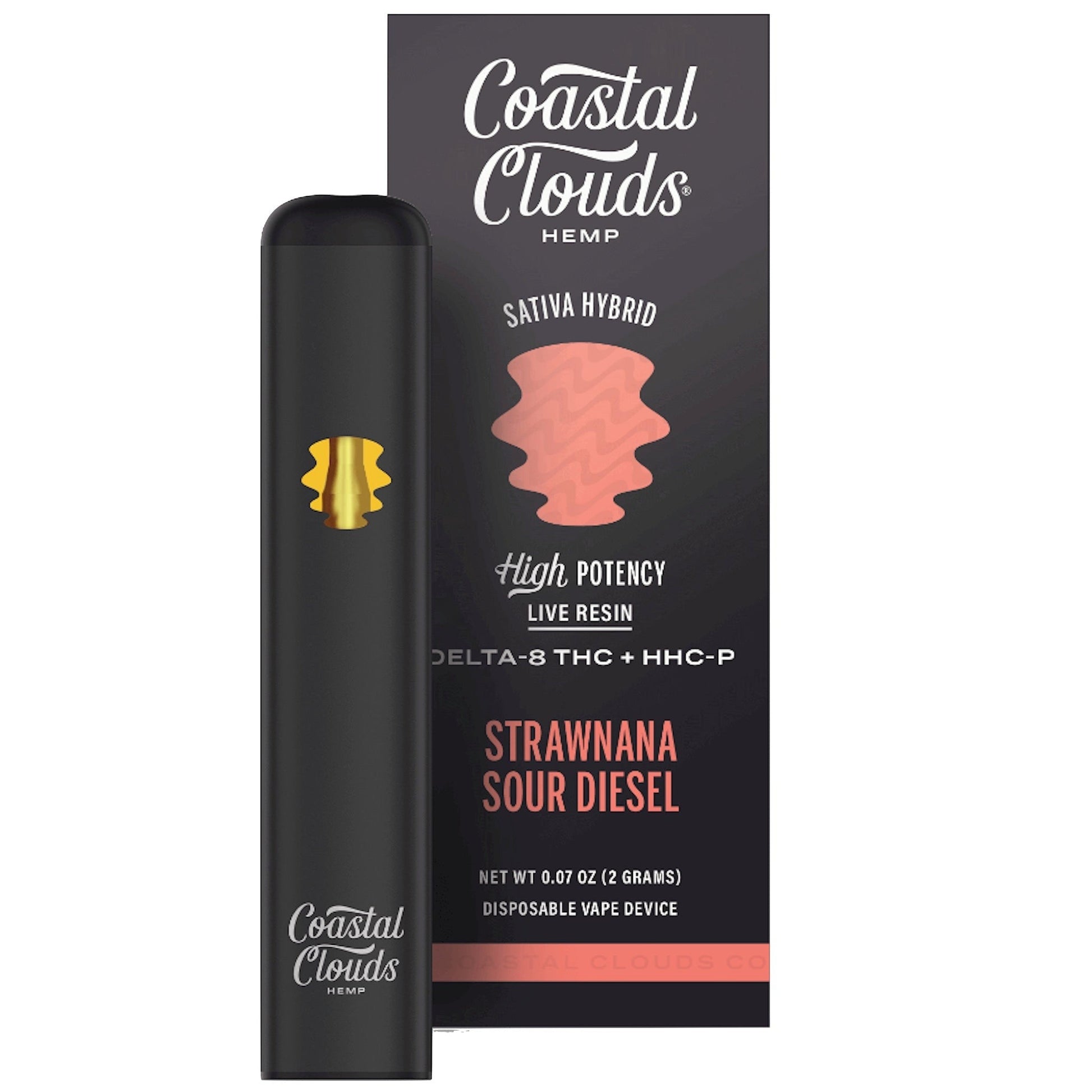 Coastal Clouds Live Resin Delta 8 Vaporizer 2000mg
