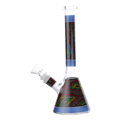 Cobra Scale Beaker Bong 10in Borosilicate Glass