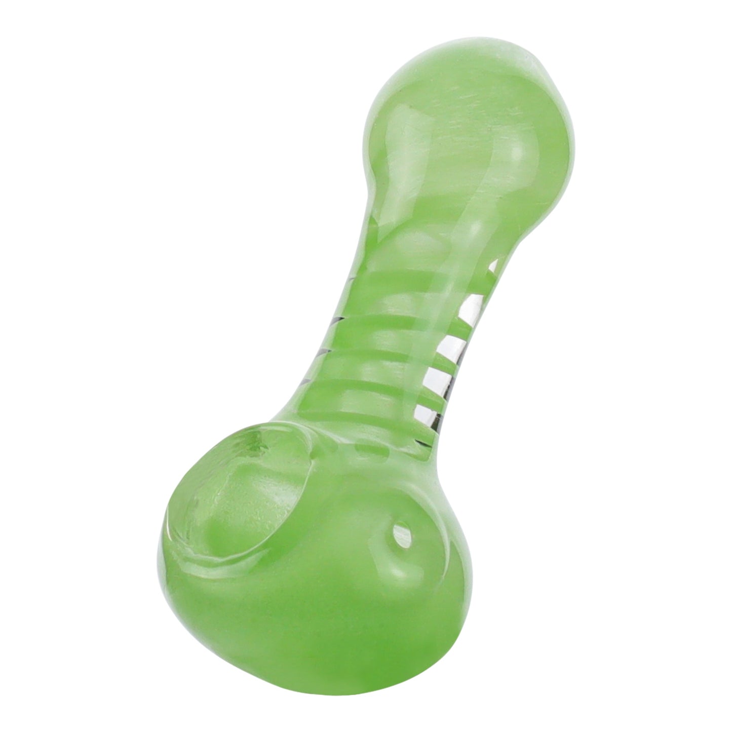 Color Wave Borosilicate Glass Spoon Pipe 3in