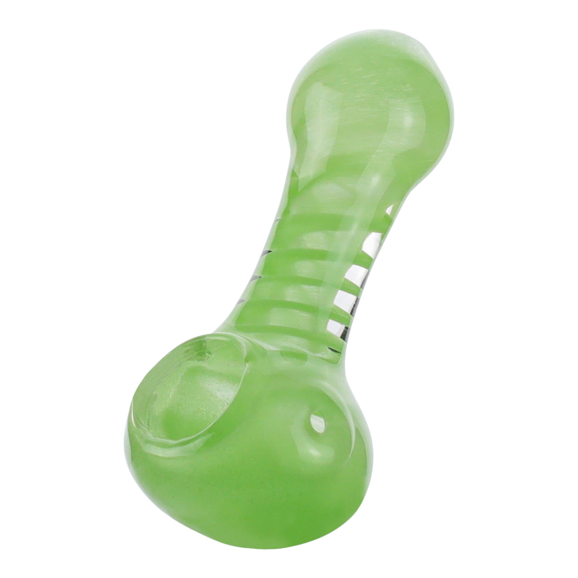 Color Wave Borosilicate Glass Spoon Pipe 3in