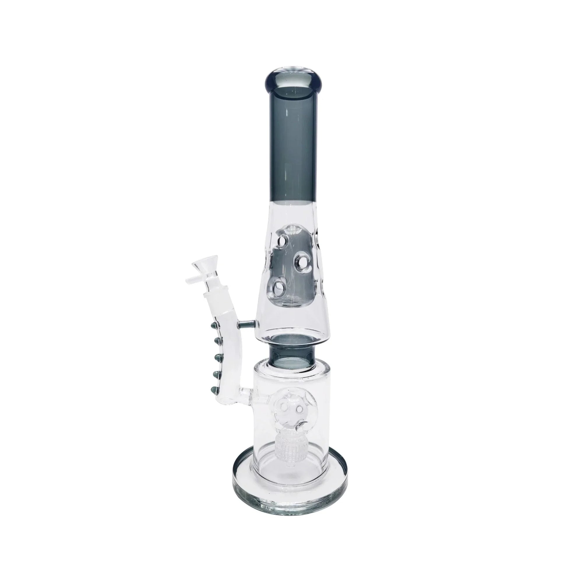 Conic Circle Perc Bong 18in