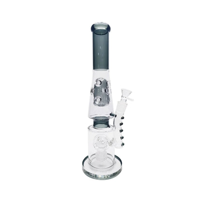 Conic Circle Perc Bong 18in