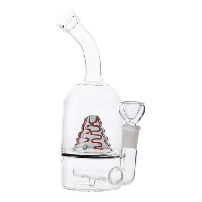 Allied International Conic Inline Percolator Bong 7in