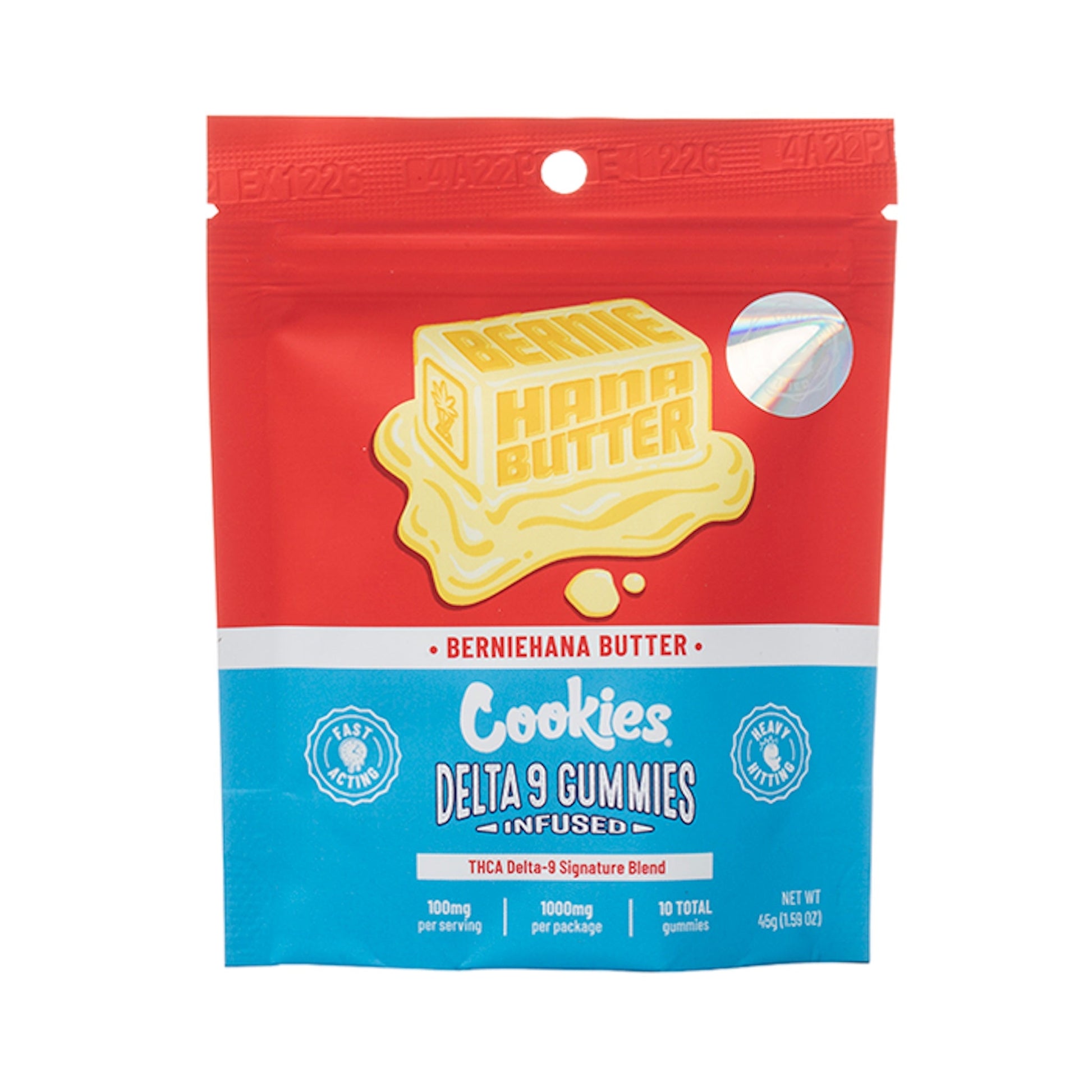 Cookies Berniehanna Butter THC-A Delta 9 Gummies 10ct