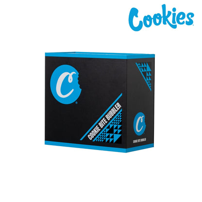 Cookies Bite Bubbler Bong 6in Borosilicate Glass