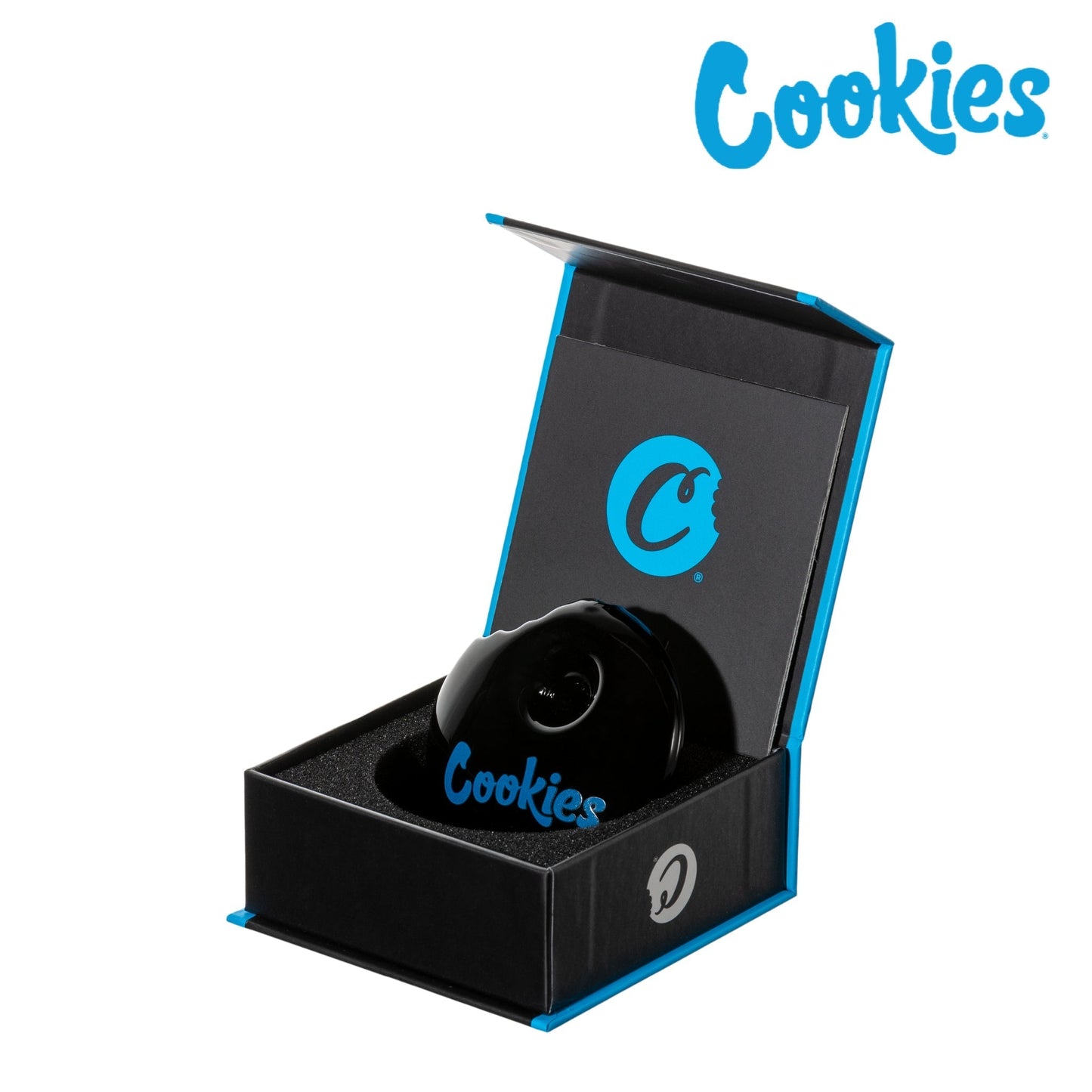 Cookies Cookie Bite Pipe 3in Borosilicate Glass