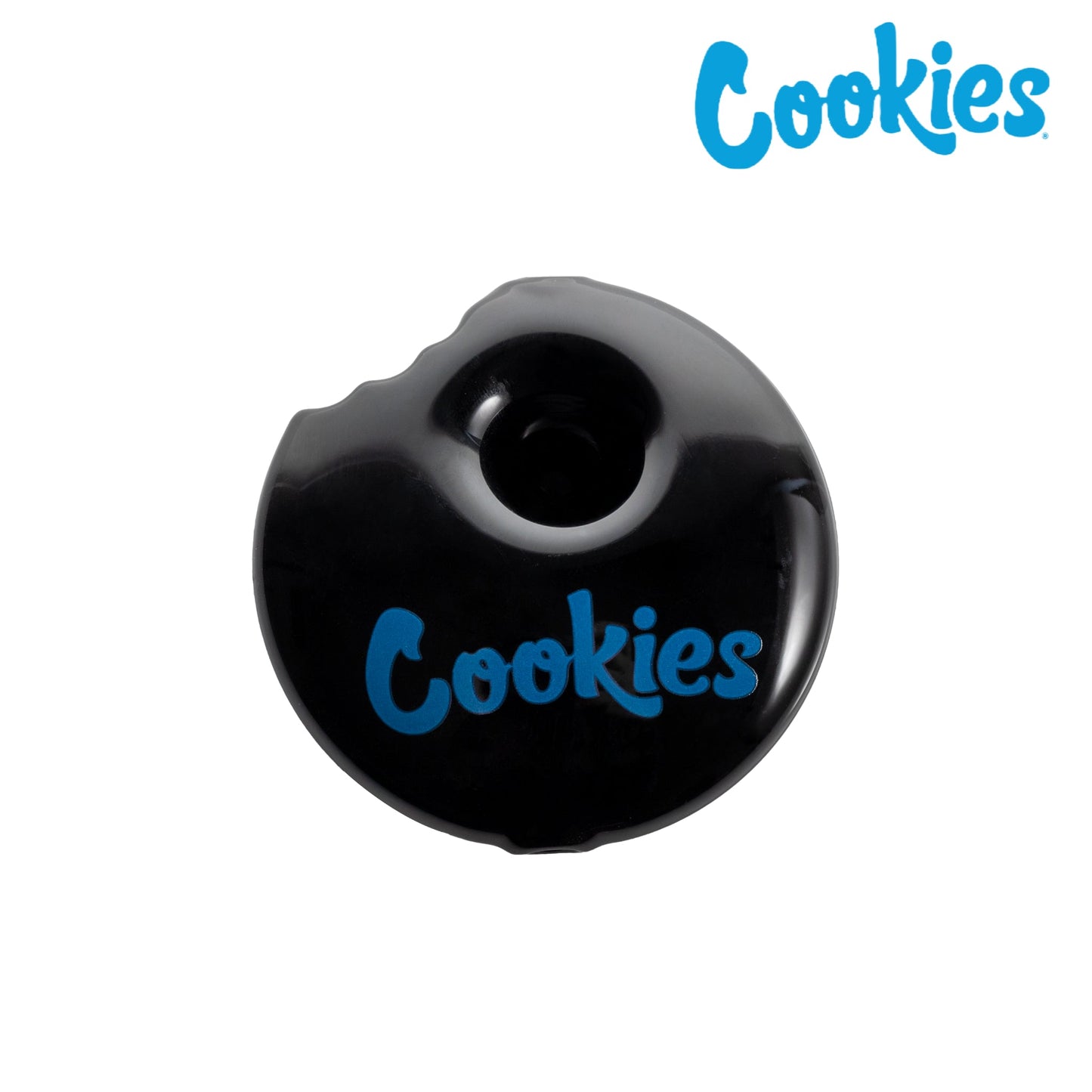 Cookies Cookie Bite Pipe 3in Borosilicate Glass