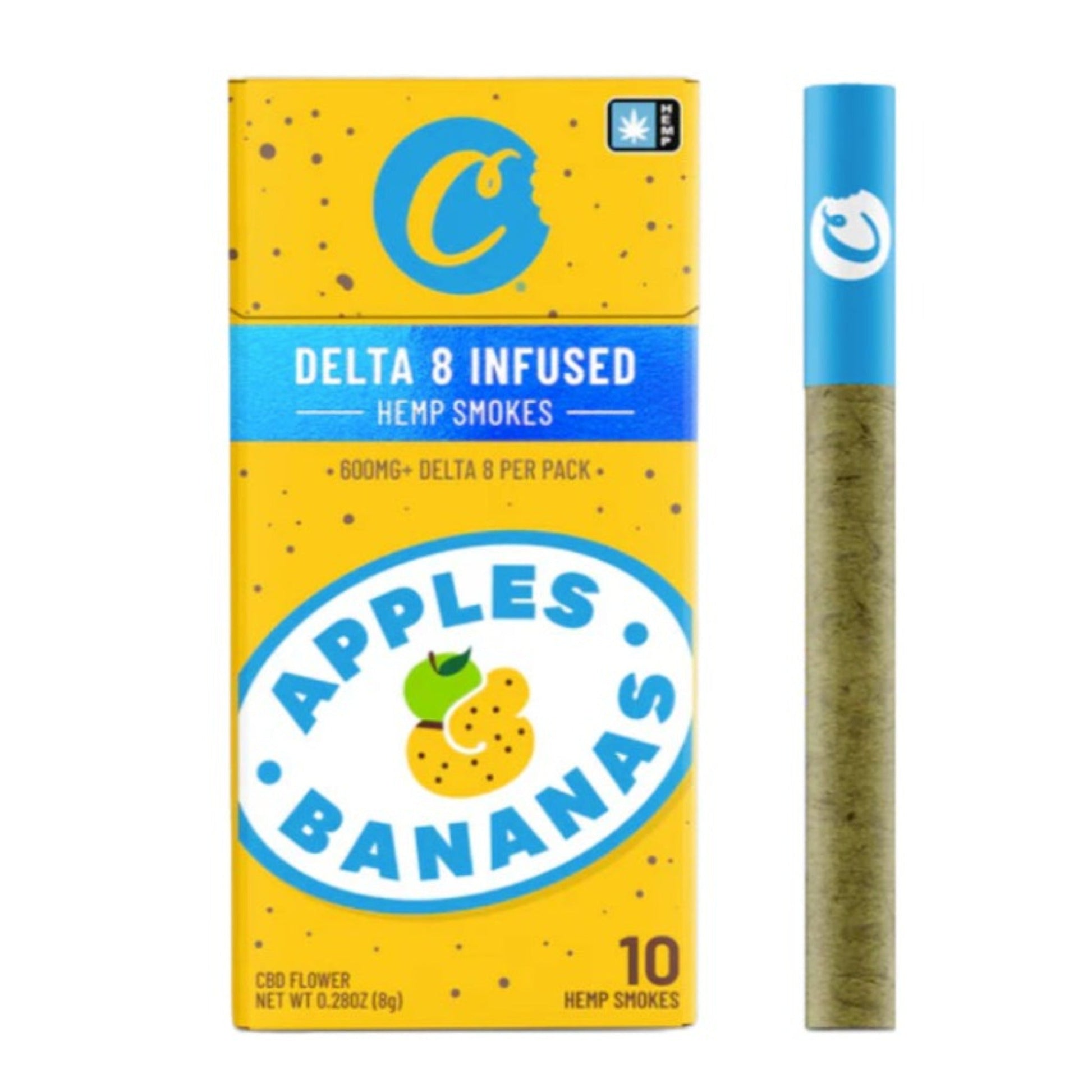 Cookies Delta 8 Hemp Smokes 600mg 10 Pack