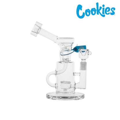 Cookies Glass Doublecycler Bong 8in Borosilicate