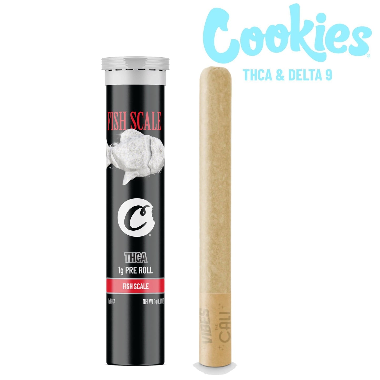 Cookies Fish Scale THC-A Pre-Roll 1000mg
