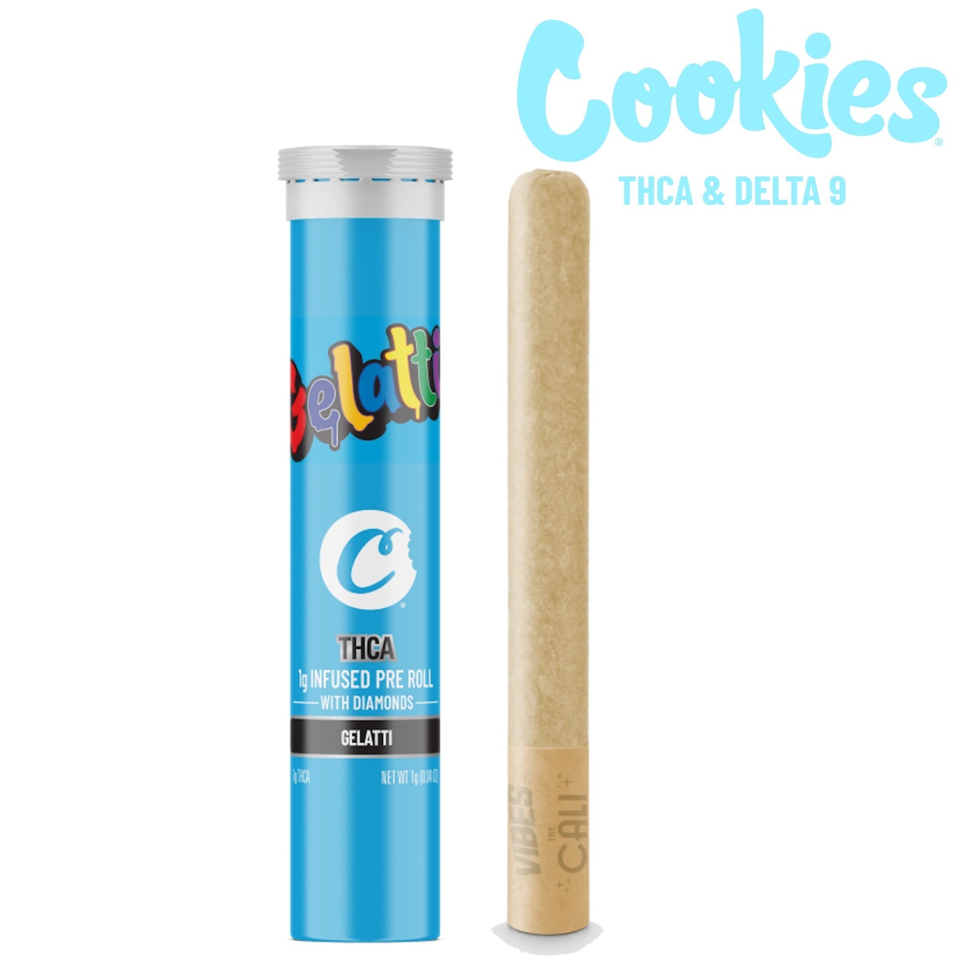 Cookies Gelatti Infused THC-A Pre-Roll 1g