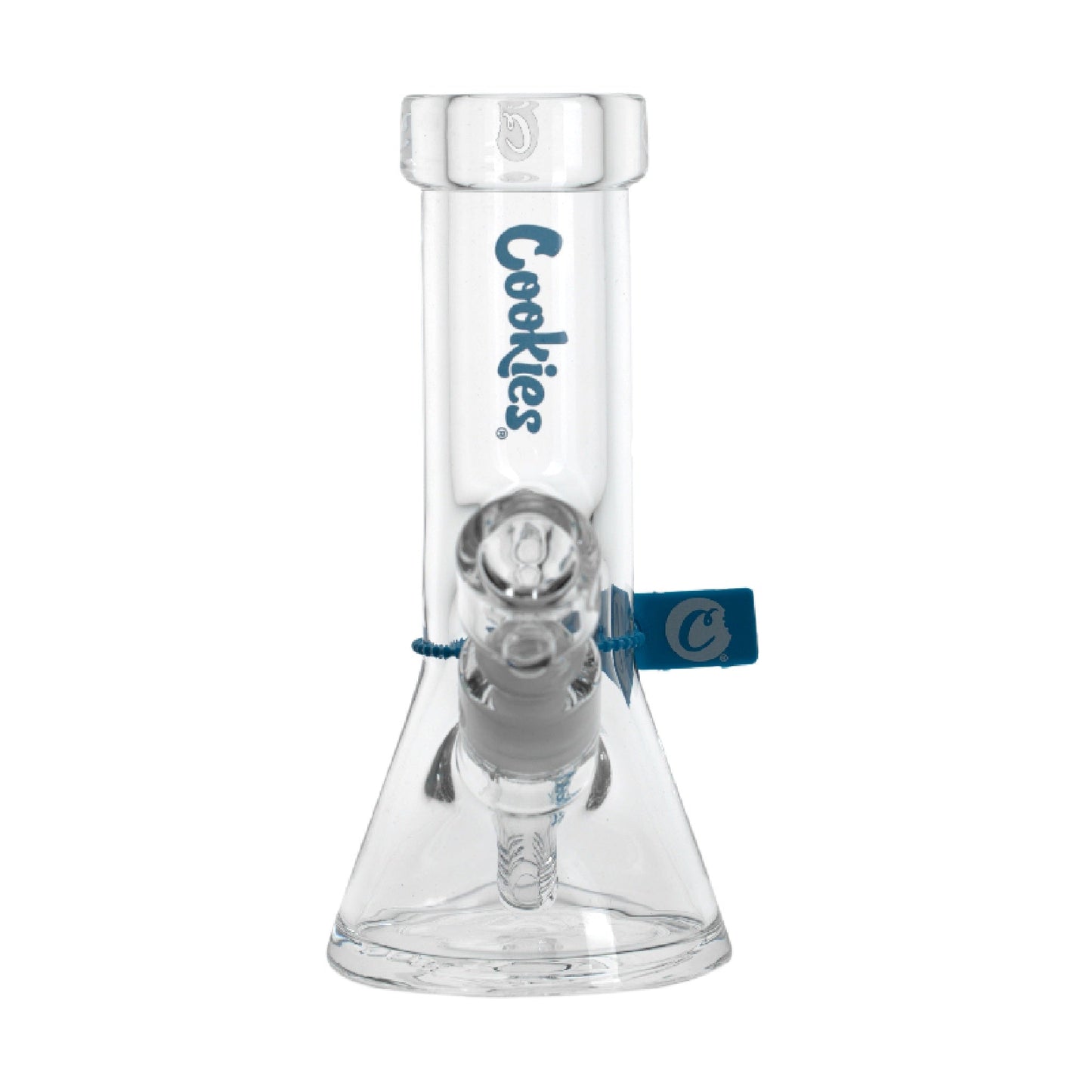 Cookies Glass Mighty Mini Bong 8in Borosilicate Beaker