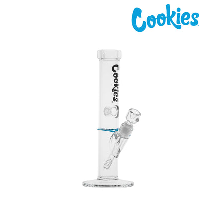Cookies Original Straight Tube Bong 13in Borosilicate Glass