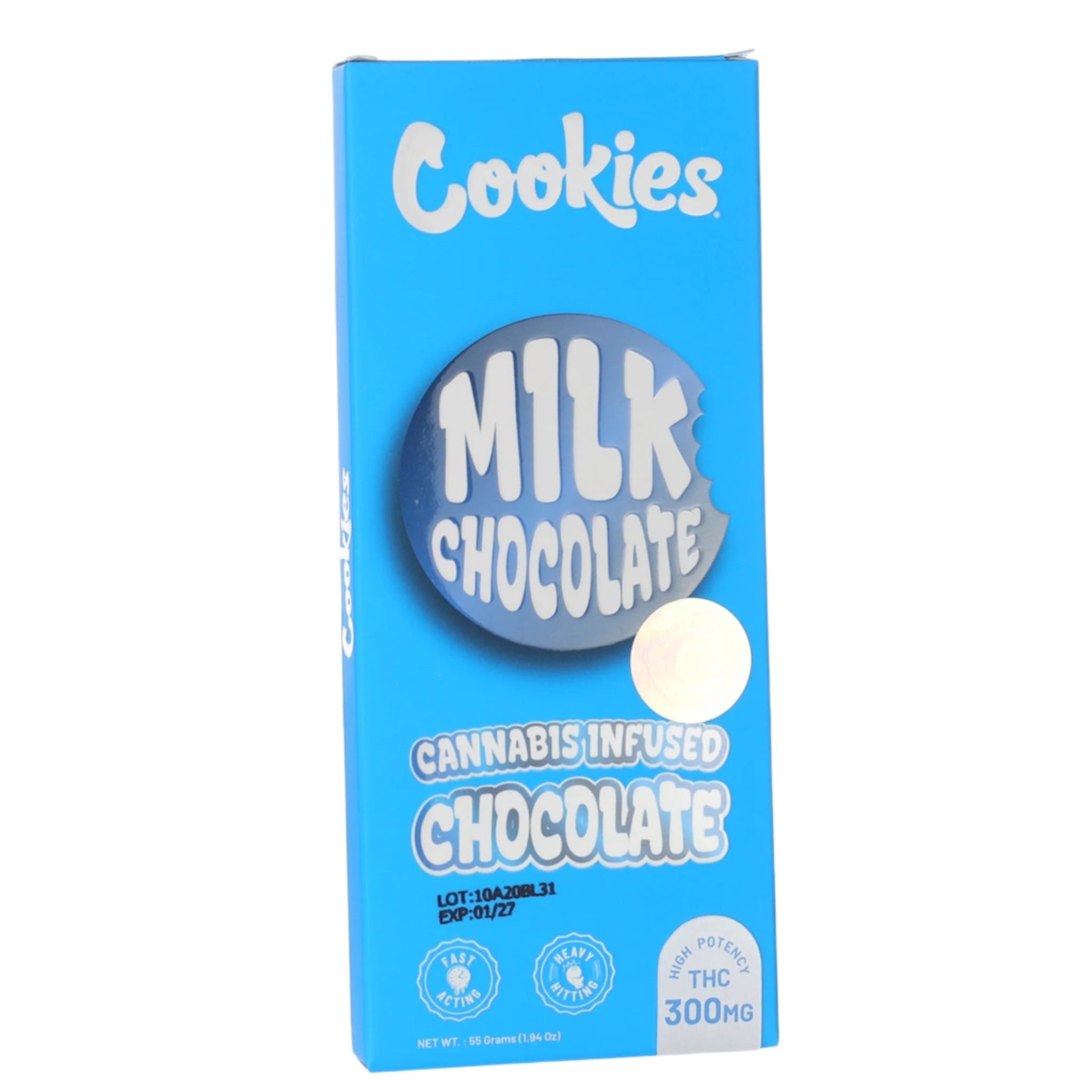 Cookies THC Milk Chocolate Bar 300mg