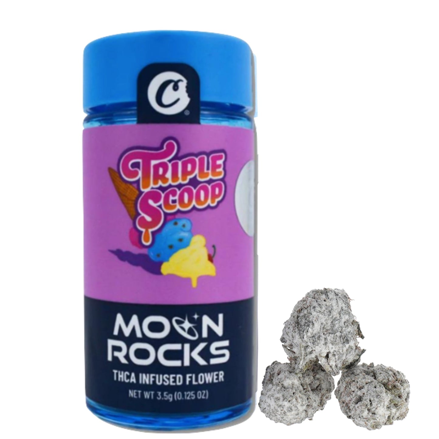 Cookies Triple Scoop Moonrocks THC-A Flower 3.5g