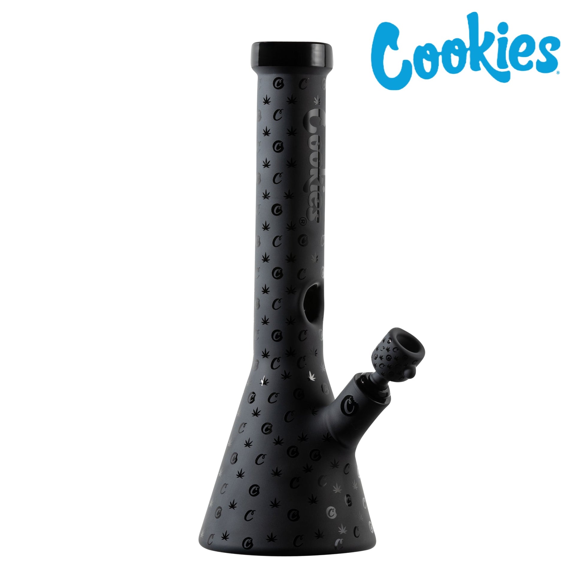 Cookies Glass V Beaker Bong 14in
