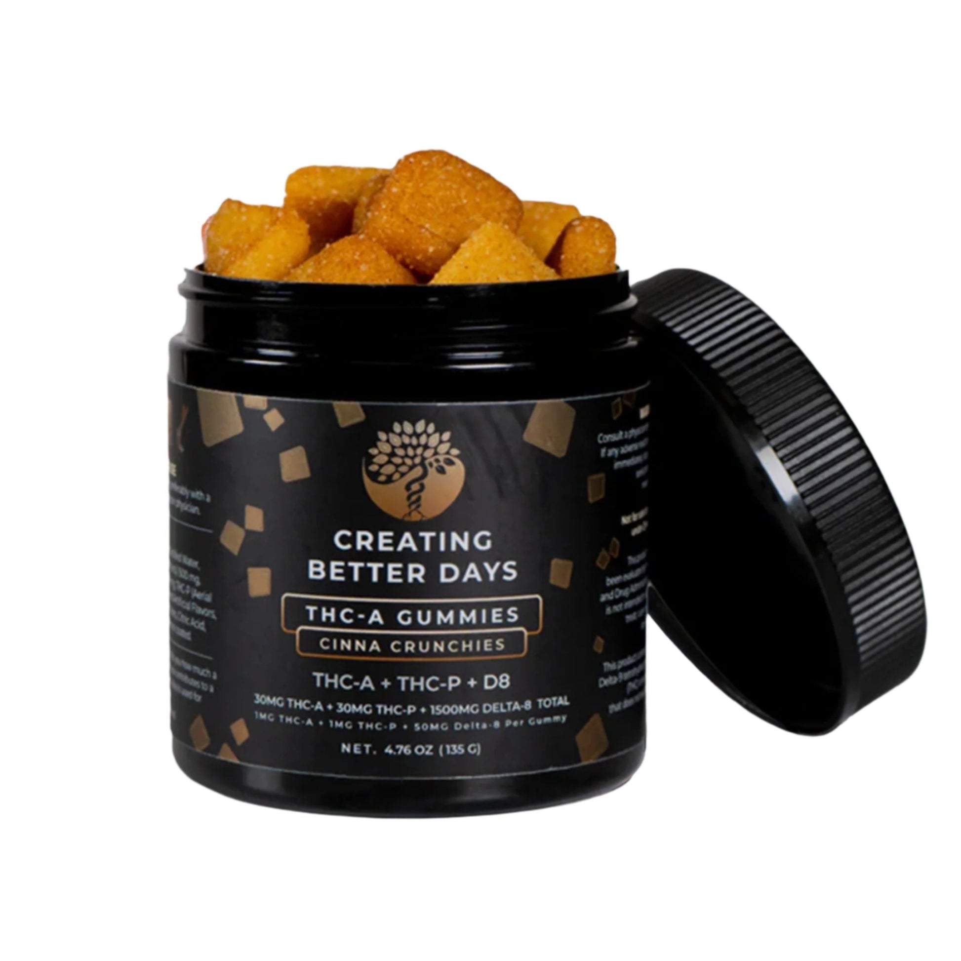 Creating Better Days THC-A CinnaCrunchies 1560mg